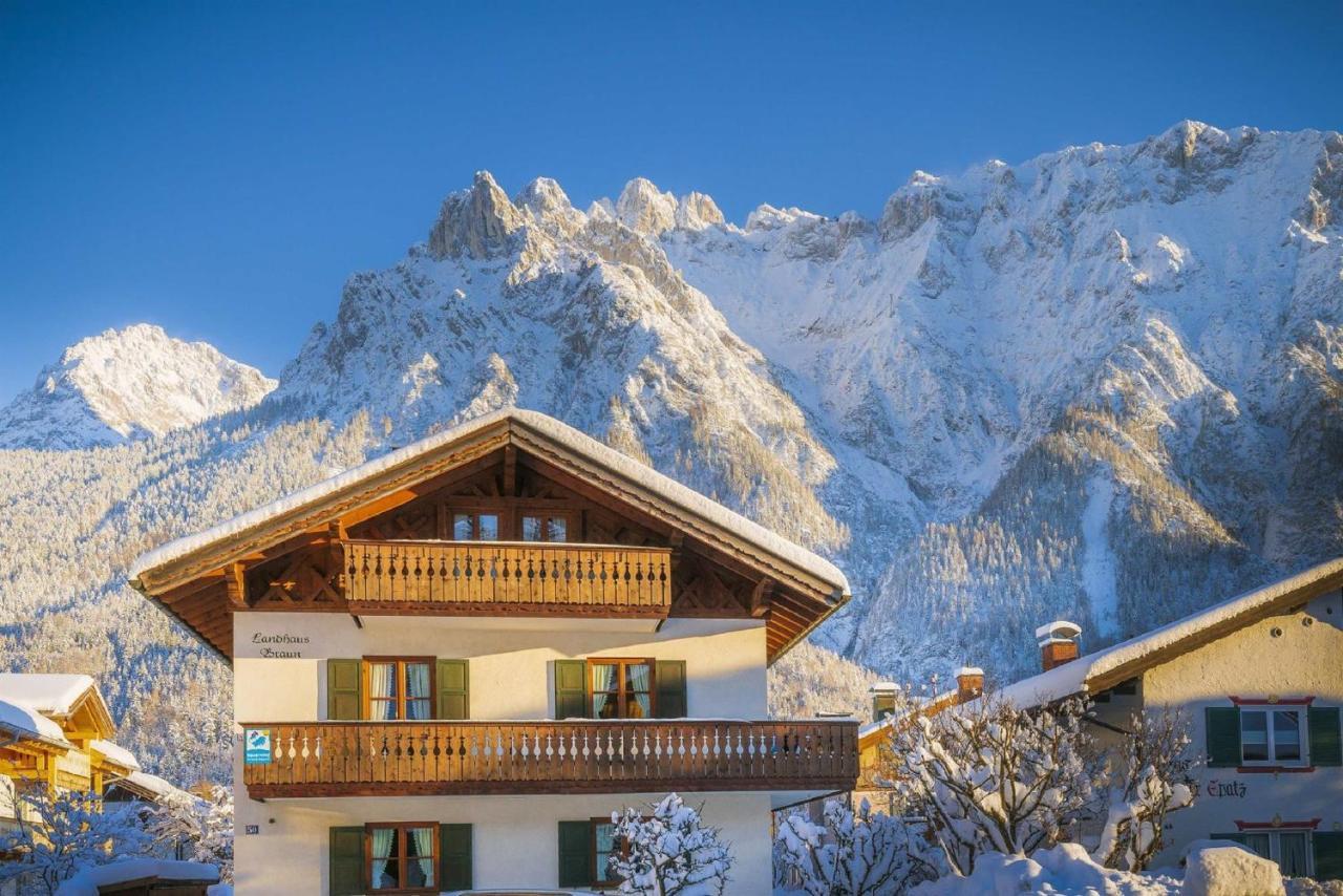 Landhaus Braun Apartment Mittenwald Exterior foto